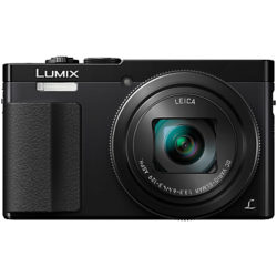 Panasonic LUMIX DMC-TZ70 Digital Camera HD 1080p, 12.1MP, 30x Optical Zoom, NFC, Wi-Fi, Manual Control Ring, EVF, 3 LCD Screen Black